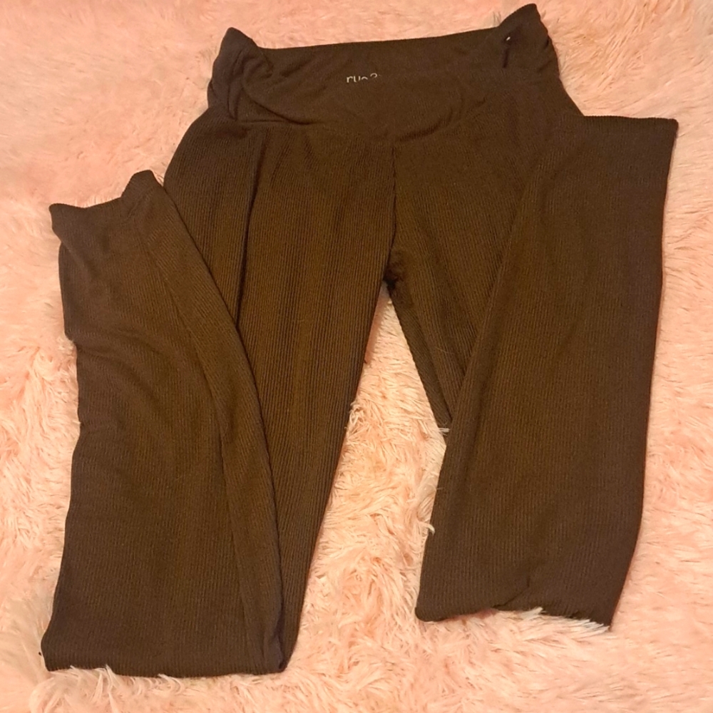 Rue 21 brown high rise leggings
